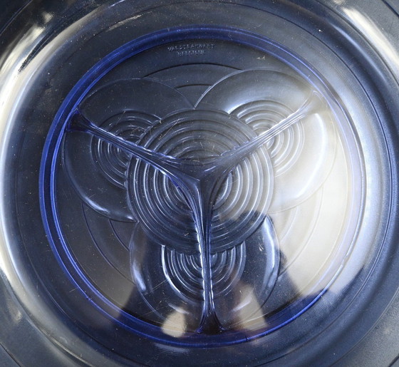 Image 1 of Val St Lambert, Luxval Schale aus Glas