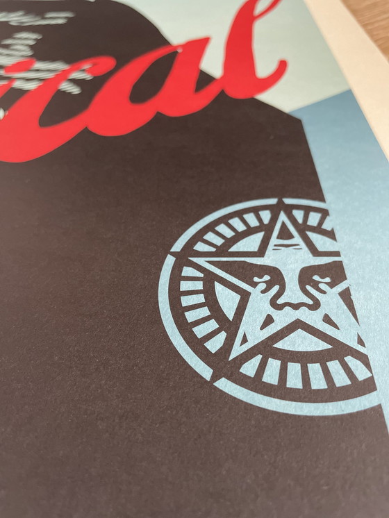 Image 1 of Peace is Radical, unterzeichnet und datiert von Shepard Fairey (OBEY)