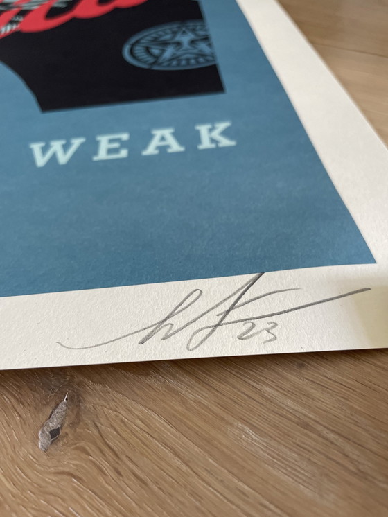 Image 1 of Peace is Radical, unterzeichnet und datiert von Shepard Fairey (OBEY)