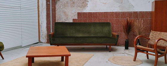 Image 1 of Mid Century Sofa | Vintage - Schlafsofa