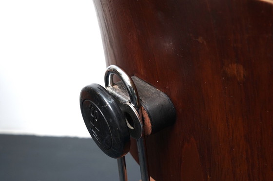 Image 1 of Mid-Century SE 40 Architekten Drehstühle aus Teak von Egon Eiermann für Wilde + Spieth, 2er Set