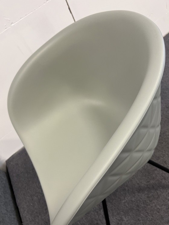 Image 1 of 4 Tonon Struktur Esszimmerstühle Grau