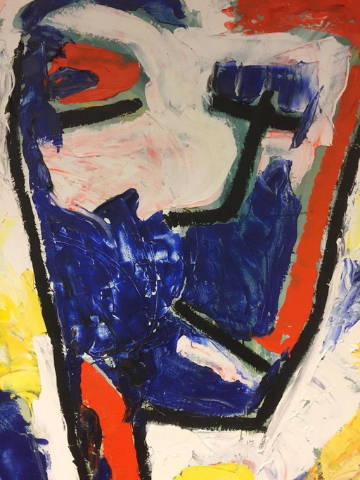 Ich bin es wieder... – schilderijen tekeningen, Canvas, Abstract (photo 2 of 10)