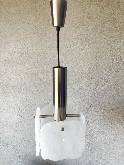 Vintage Eiswürfel-Hängelampe von Kalmar