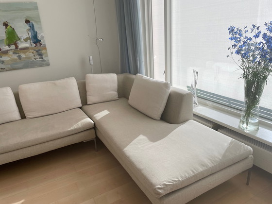 Image 1 of B&B Italia, Ecksofa Charles mit Chaiselongue