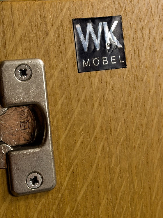 Image 1 of Vintage Oak Cabinet from Wk Möbel, 1974