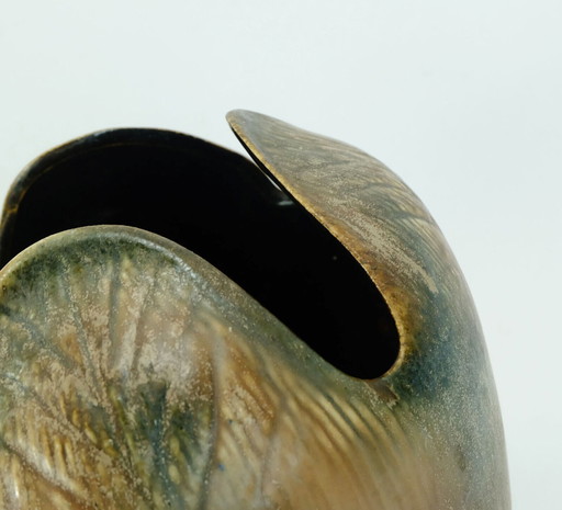 duemler & breiden mid century keramik vase modell 052/22 organische form