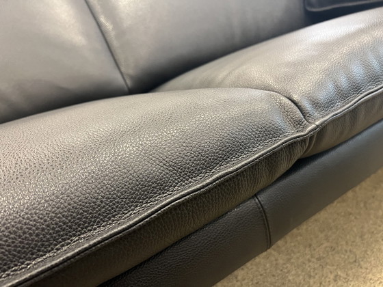 Image 1 of Leolux Bora Bora 2,5-Sitzer-Sofa schwarz