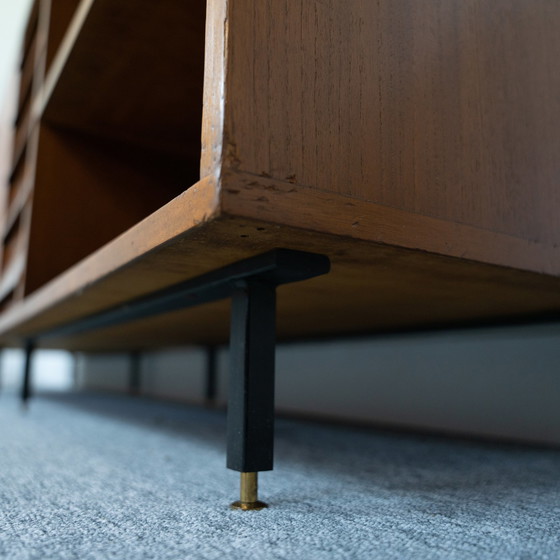 Image 1 of Modernes italienisches Sideboard aus Teakholz der Mitte des Jahrhunderts