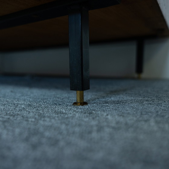 Image 1 of Modernes italienisches Sideboard aus Teakholz der Mitte des Jahrhunderts