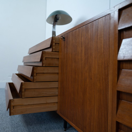 Image 1 of Modernes italienisches Sideboard aus Teakholz der Mitte des Jahrhunderts