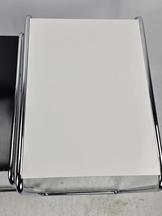 Image 1 of Gebr. van der stroom Dutch Originals Gipsklassiker Gispen Beistelltische