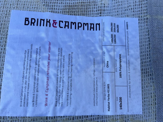 Image 1 of Brink & Campman Habitat Yerba Innen- und Außenteppich