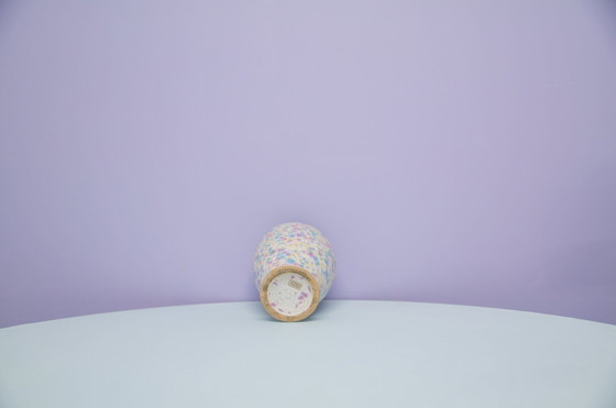 Image 1 of Weiße und pastellfarbene westdeutsche Vase von Scheurich