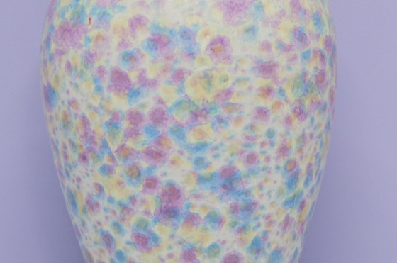 Image 1 of Weiße und pastellfarbene westdeutsche Vase von Scheurich