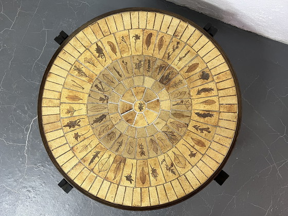 Image 1 of Roger Capron Brutalist Couchtisch aus Keramik