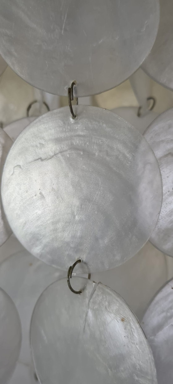 Image 1 of Vintage Muschellampe