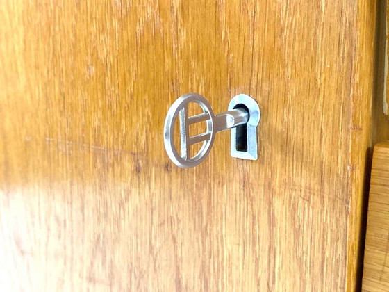 Image 1 of Vintage Jirí Jiroutek U-458 Schrank mit Vitrine