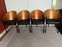 4x Phillipe Starck Driade Costes Esszimmerstuhl