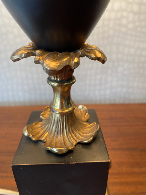 Hollywood Regency Tischlampe.