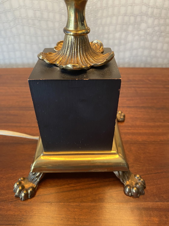 Image 1 of Hollywood Regency Tischlampe.