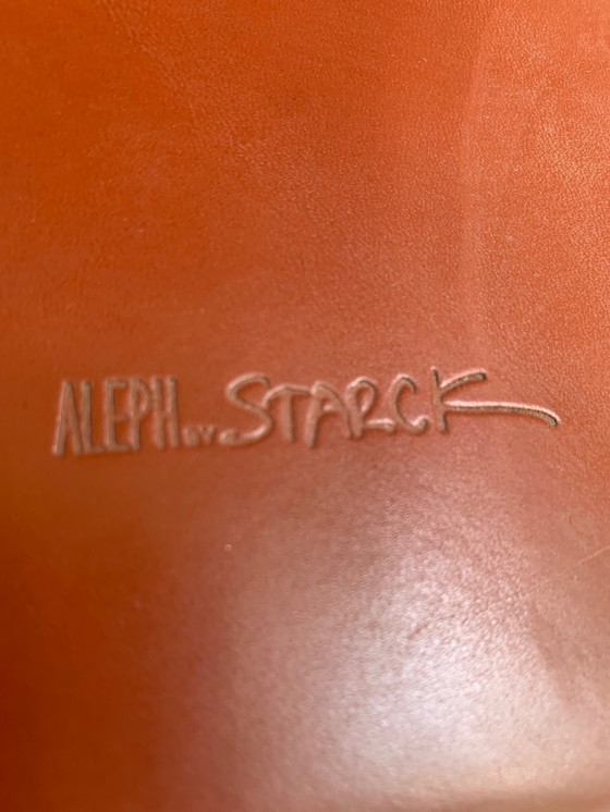 Image 1 of 2x Aleph Ed Archer Esszimmerstühle von Philippe Starck