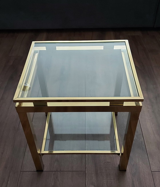 Image 1 of Verkaufe Mid-Century Couchtisch von Guy Lefevre für Maison Jansen.