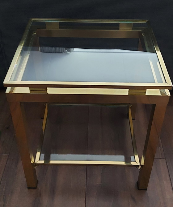 Image 1 of Verkaufe Mid-Century Couchtisch von Guy Lefevre für Maison Jansen.