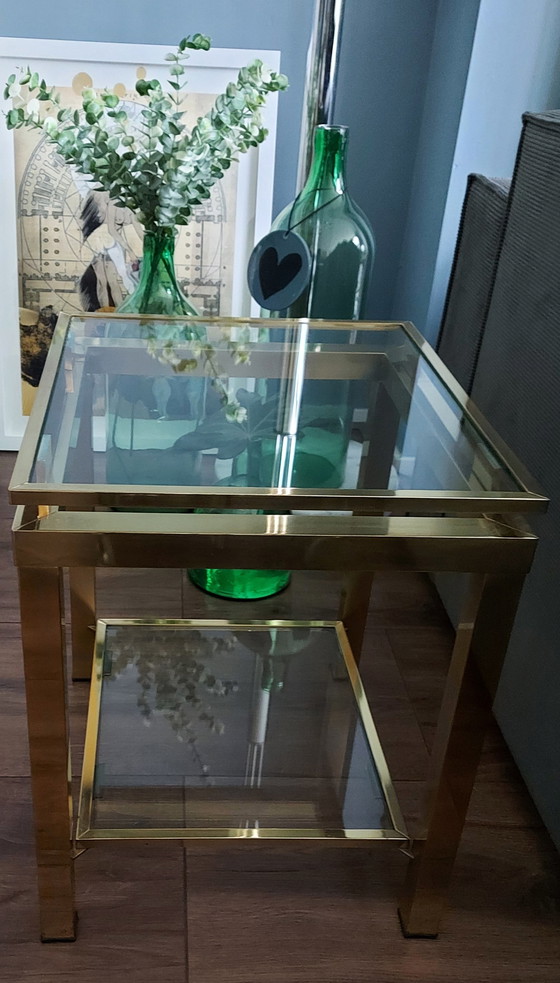 Image 1 of Verkaufe Mid-Century Couchtisch von Guy Lefevre für Maison Jansen.