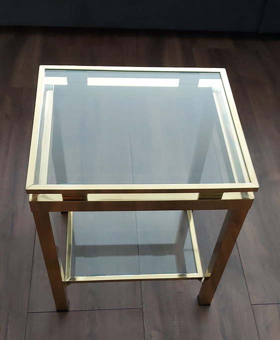 Image 1 of Verkaufe Mid-Century Couchtisch von Guy Lefevre für Maison Jansen.