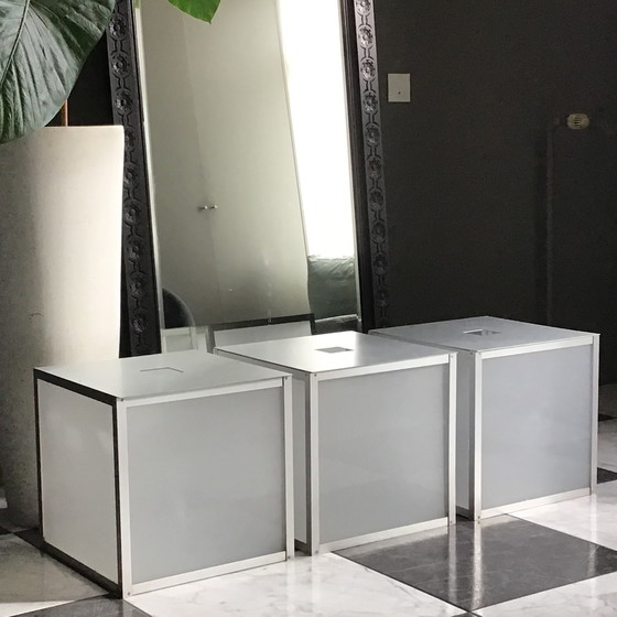 Image 1 of 3 Square Lantern Designlampe von José A. Gandía-Blasco