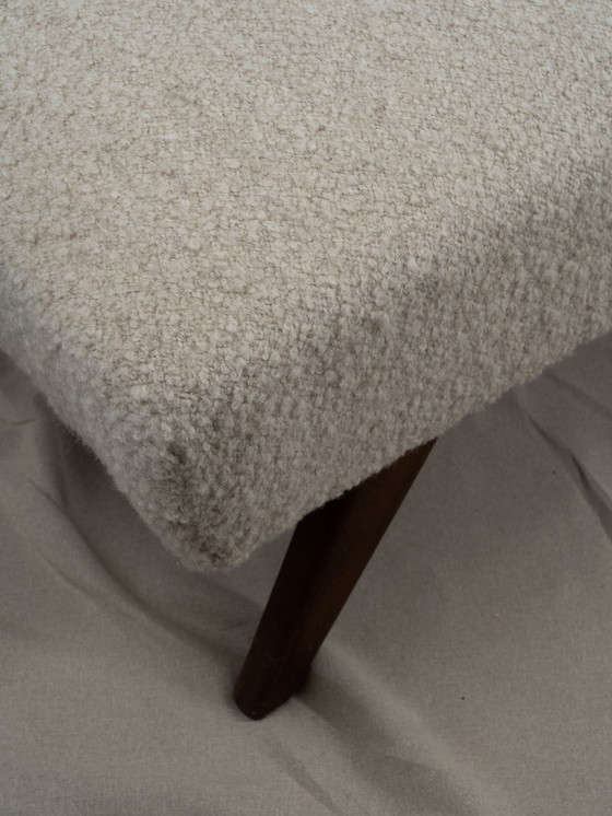 Image 1 of Dänisches Teakholz Daybed in Wollstoff