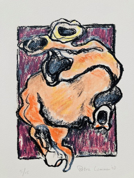 Image 1 of Petra Lommen – Serigraphie – ohne Titel IV