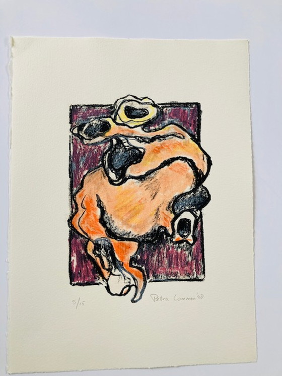 Image 1 of Petra Lommen – Serigraphie – ohne Titel IV