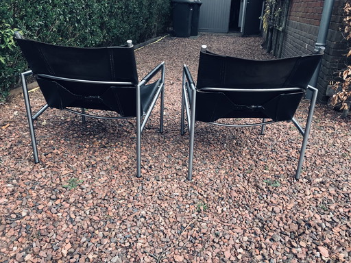 2x Martin Visser Sessel