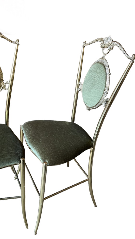 Image 1 of 2 x Chiavari-Stühle aus Messing