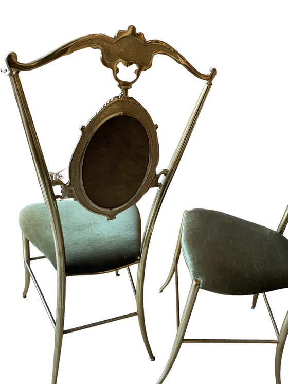 Image 1 of 2 x Chiavari-Stühle aus Messing