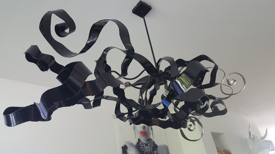 Image 1 of Frivole schwarze Hängelampe Dijkos