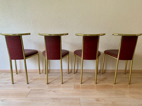 Image 1 of 4x Hollywood Regency-Stühle