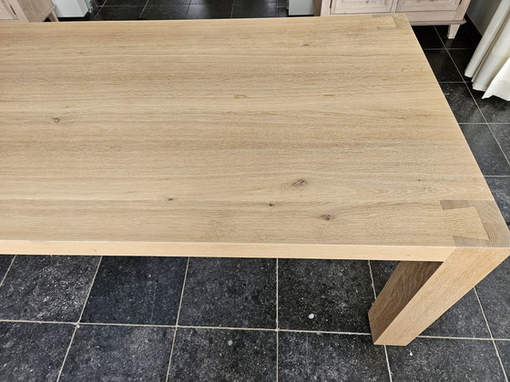 Image 1 of Van Rossum Esstisch handgefertigt Eiche massiv