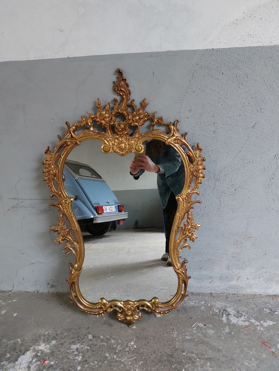 Image 1 of Vergoldeter Spiegel Barock-Rokoko