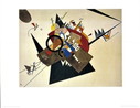 Wassily Kandinsky - Schwarzes Dreieck - Kleurenoffset - litho