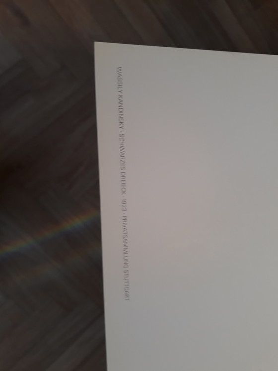 Image 1 of Wassily Kandinsky - Schwarzes Dreieck - Kleurenoffset - litho