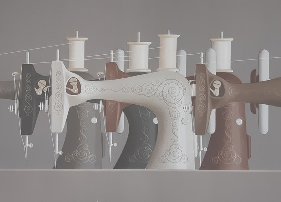 Image 1 of Frédéric Vidalens - Machines à coudre - signiert