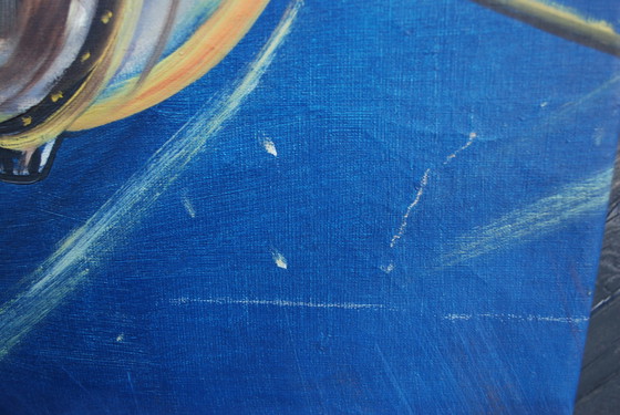 Image 1 of Space Age Raumfahrt Wandobjekt