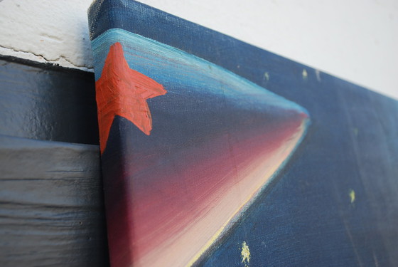 Image 1 of Space Age Raumfahrt Wandobjekt