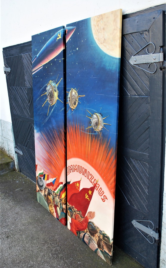 Image 1 of Space Age Raumfahrt Wandobjekt