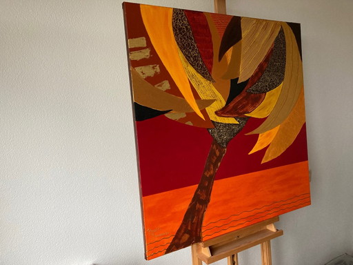 Ronald Boonacker – Königliches Palmengemälde