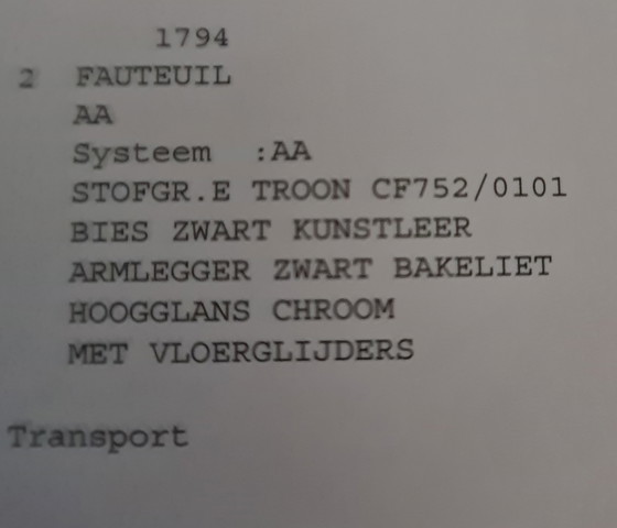 Image 1 of Gispen AA-Sessel