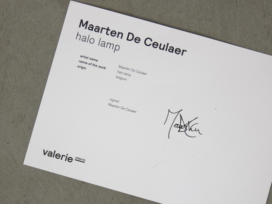 Image 1 of Valerie Objects Stehleuchte Halo Design Maarten de Caelaer